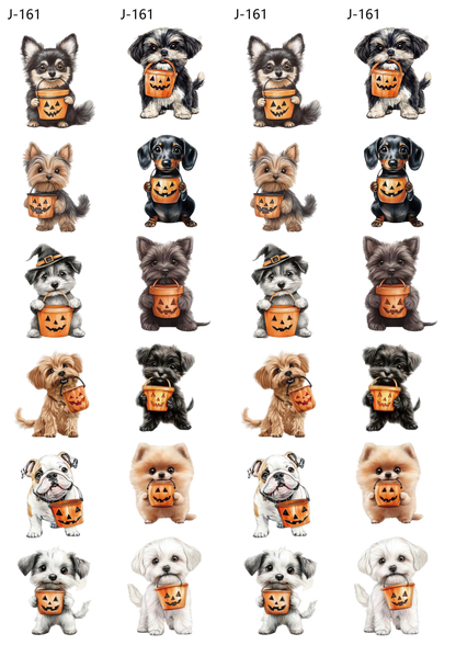 A161 embossed sticker