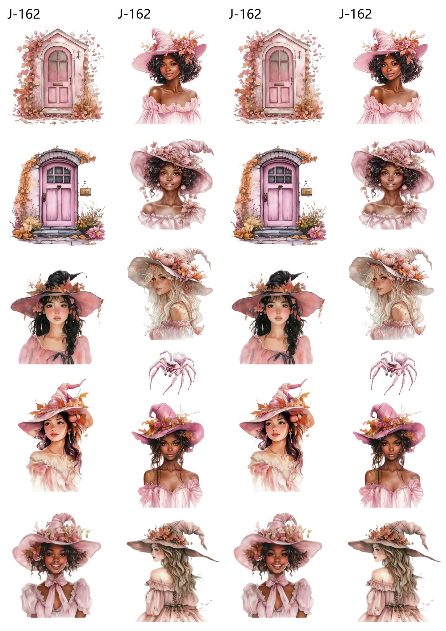 A162 embossed sticker