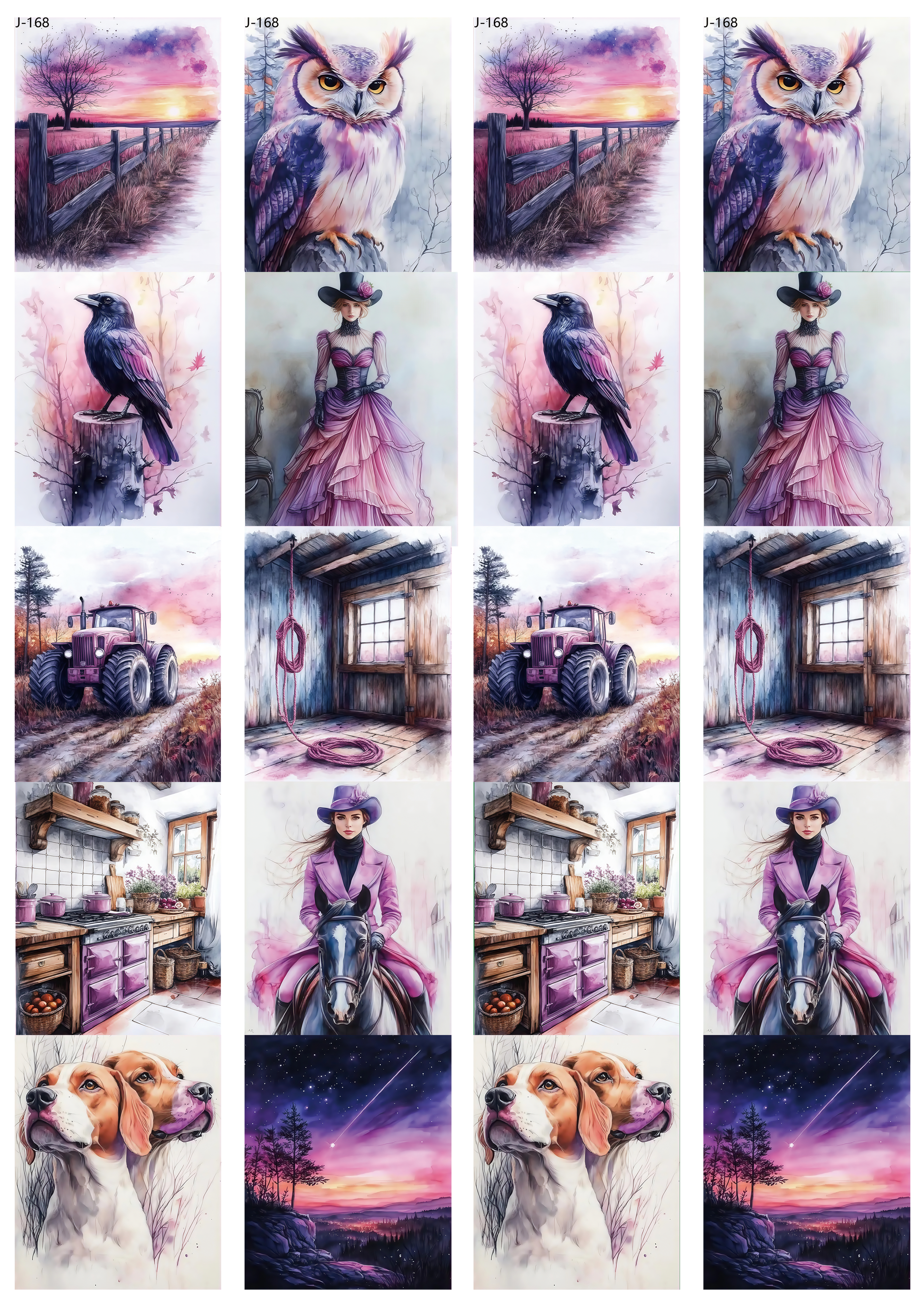 A168 embossed sticker