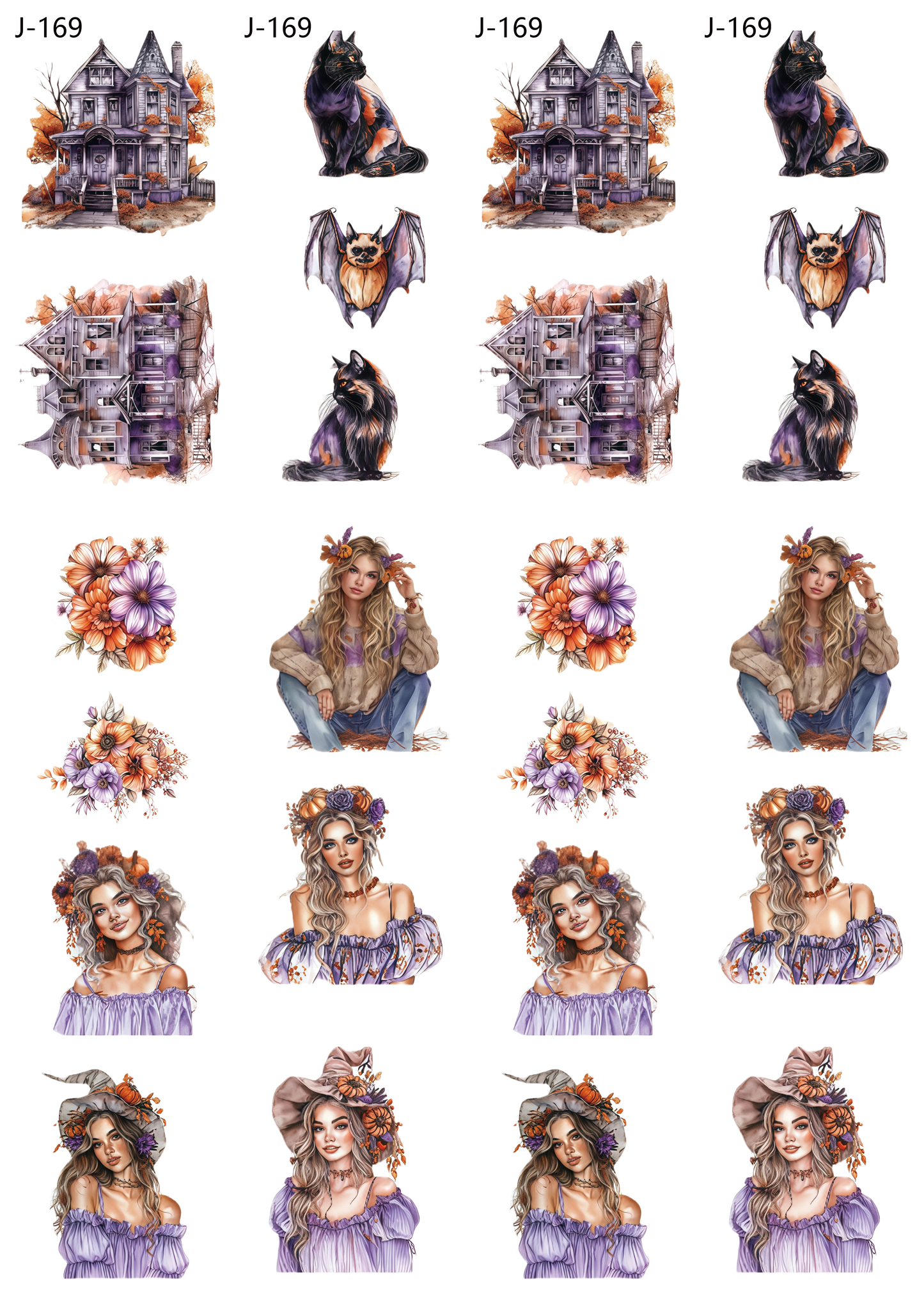 A169 embossed sticker