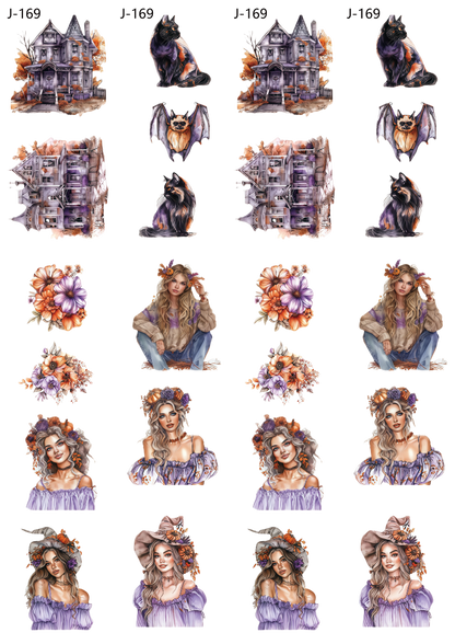 A169 embossed sticker