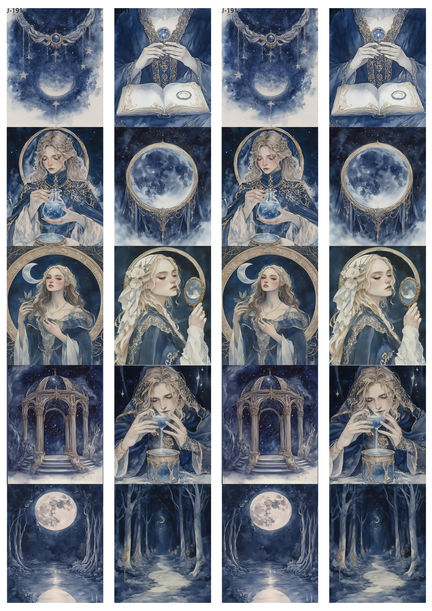 A191 embossed sticker