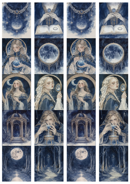 A191 embossed sticker