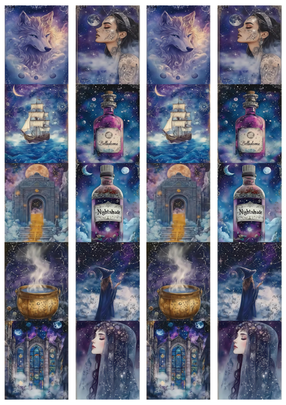 A194 embossed sticker