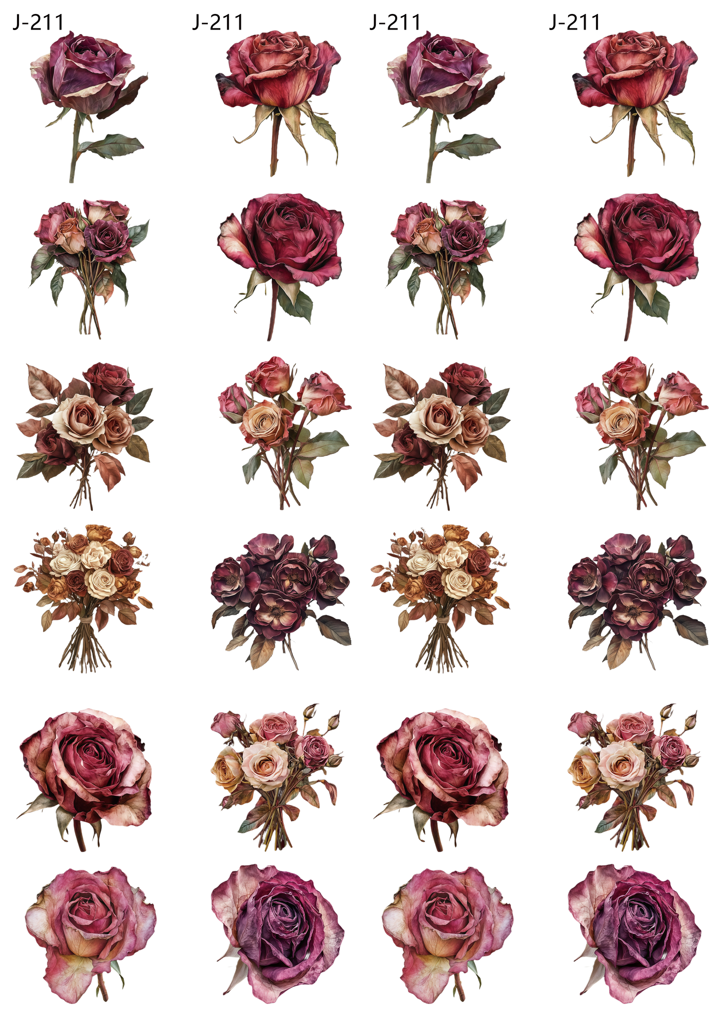 A211 embossed sticker