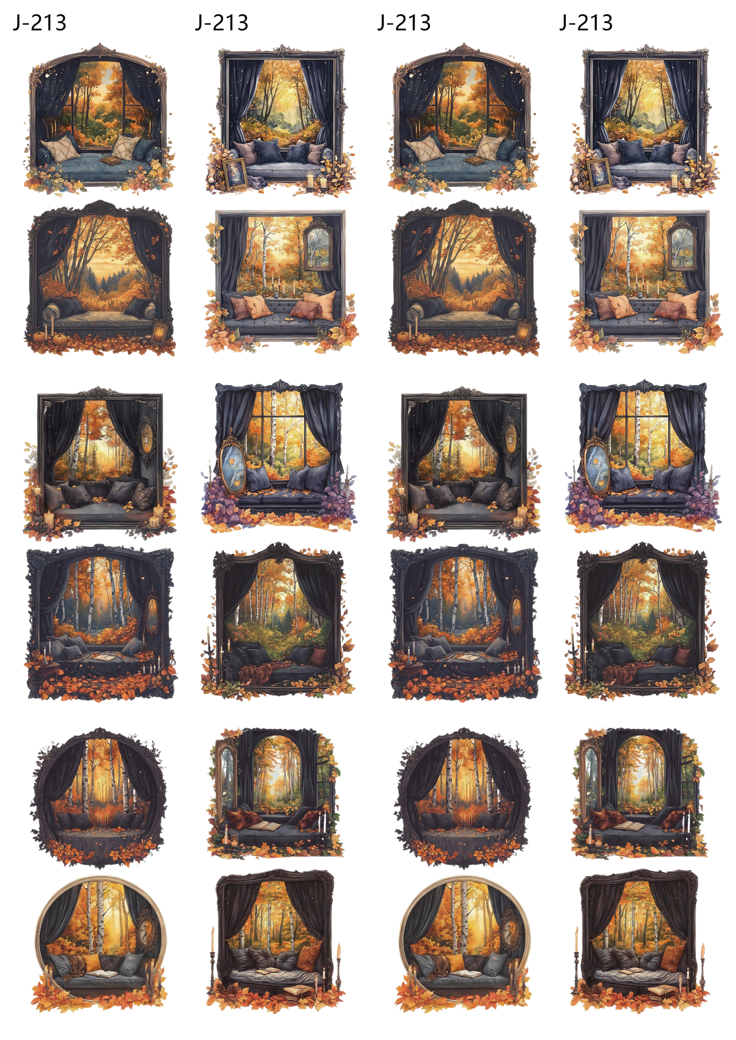 A213 embossed sticker