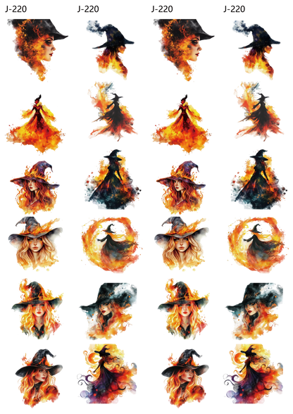 A220 embossed sticker