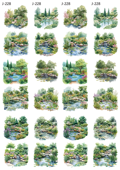 A228 embossed sticker