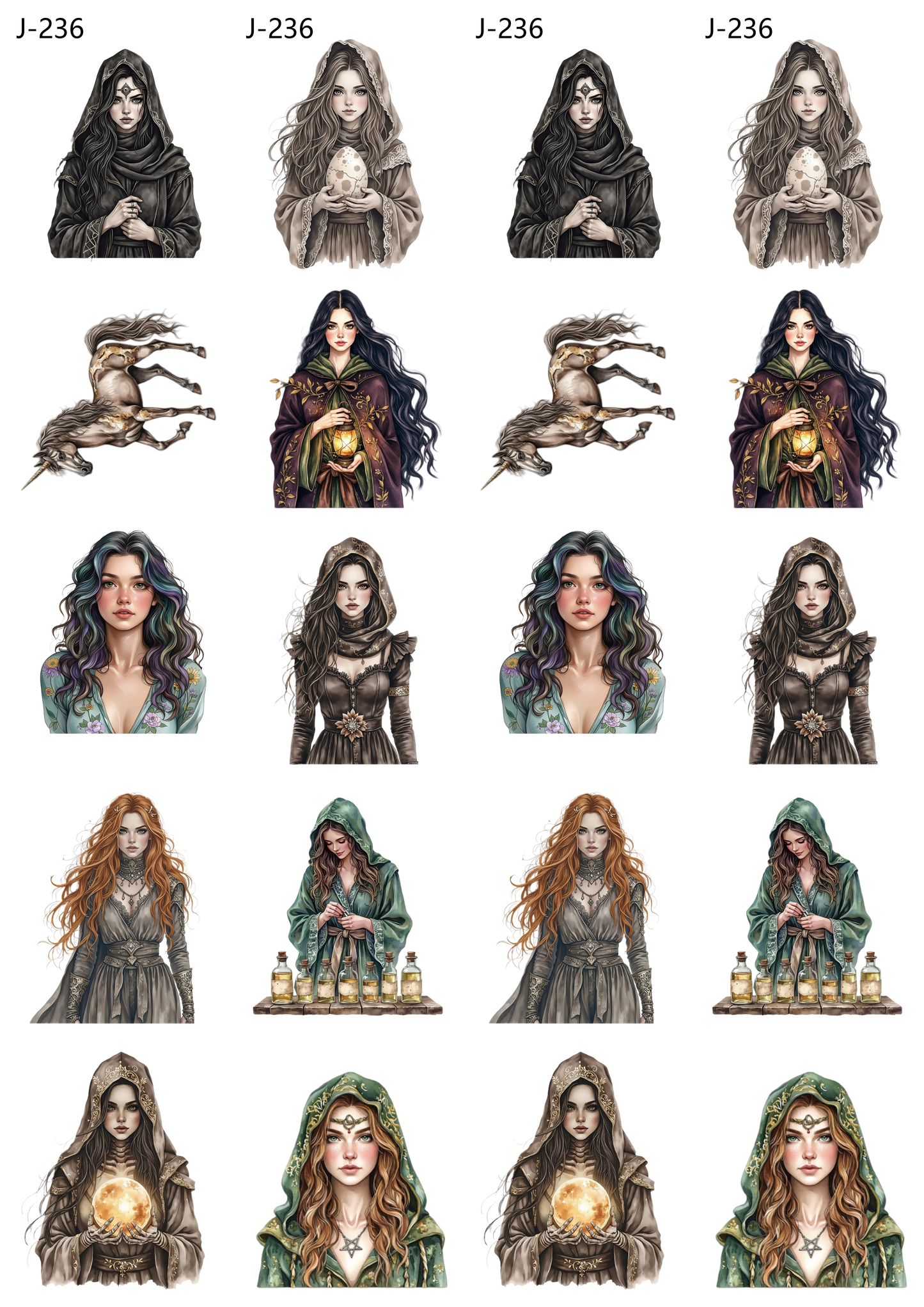 A236 embossed sticker