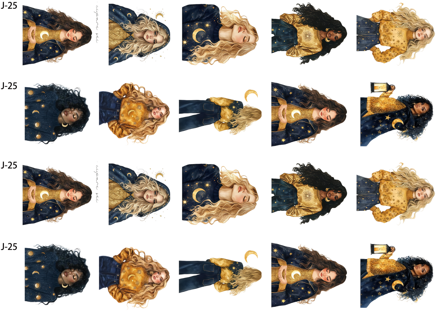 A25 embossed sticker