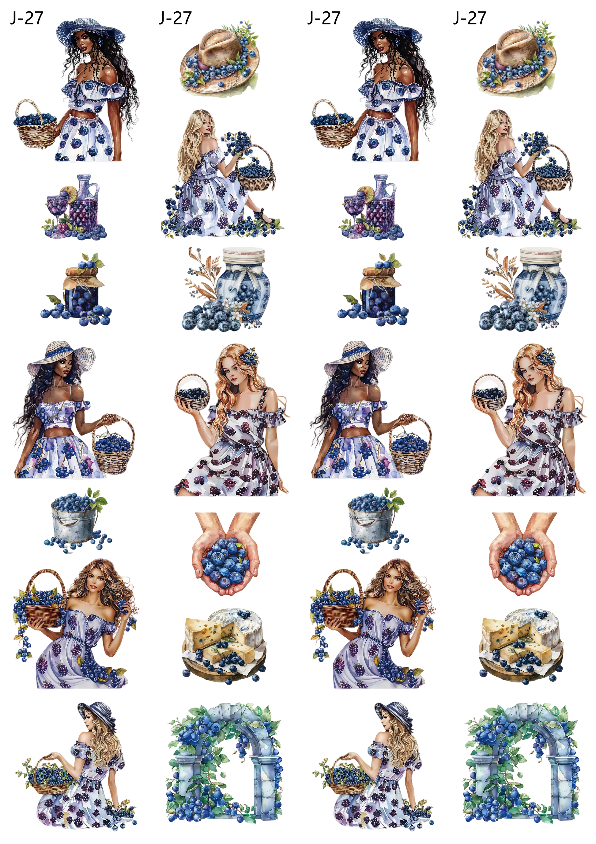 A27 embossed sticker