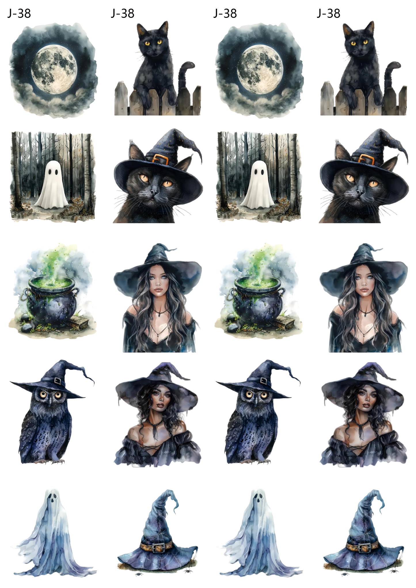 A38 embossed sticker