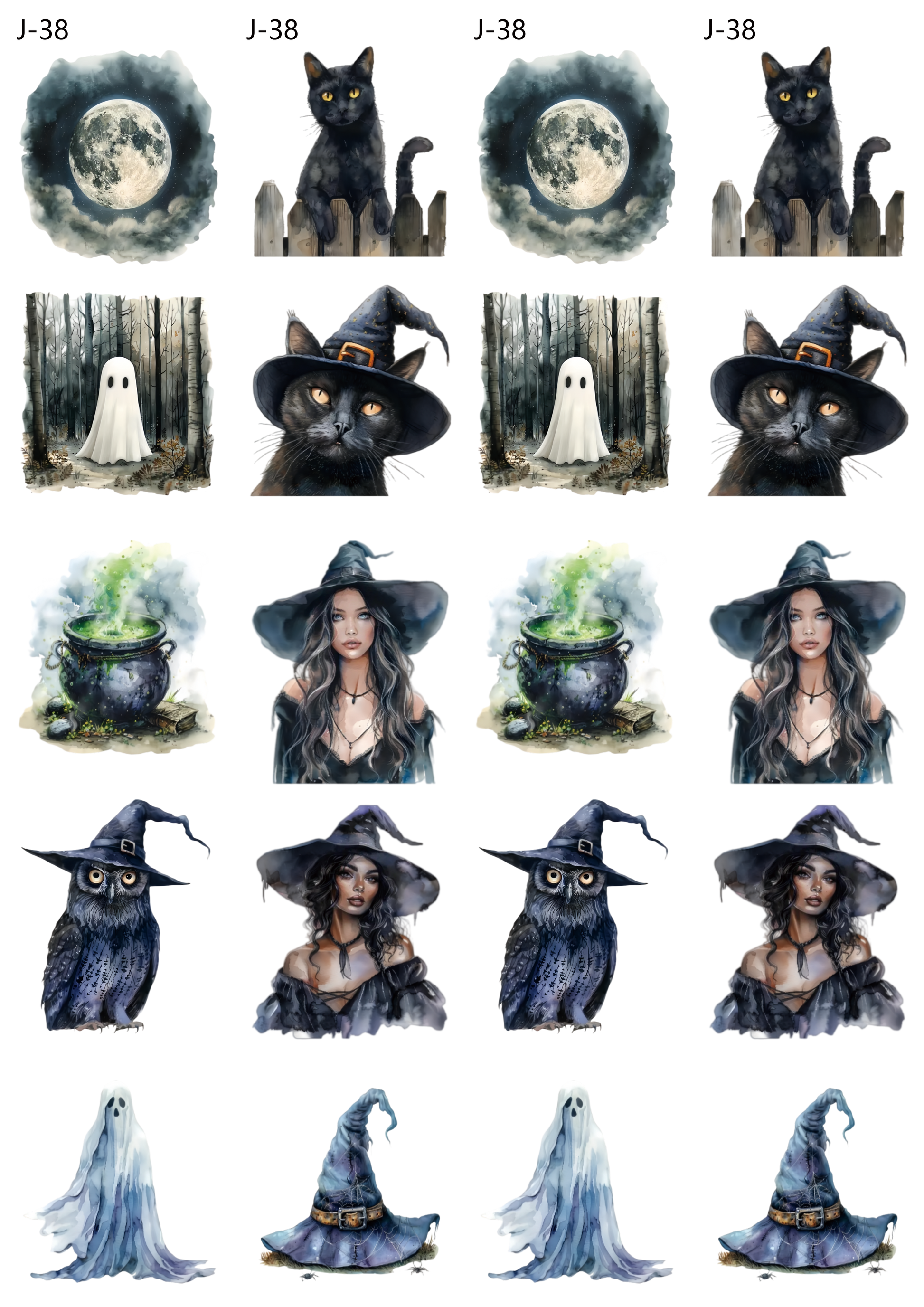 A38 embossed sticker