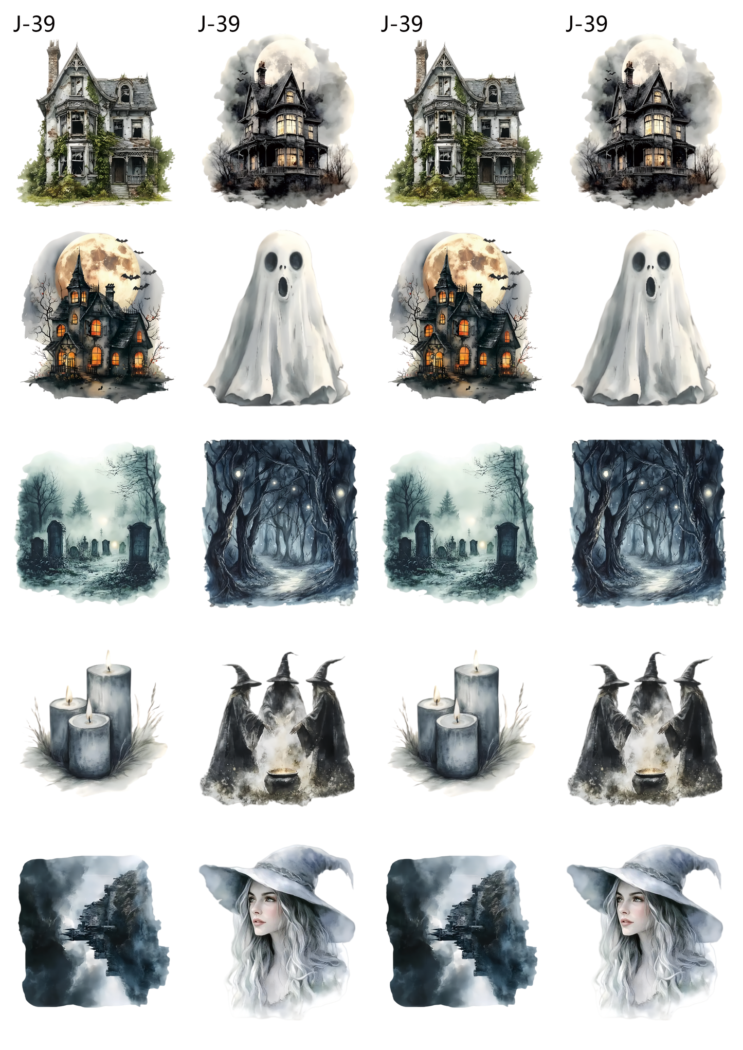 A39 embossed sticker