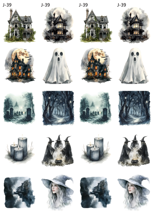 A39 embossed sticker