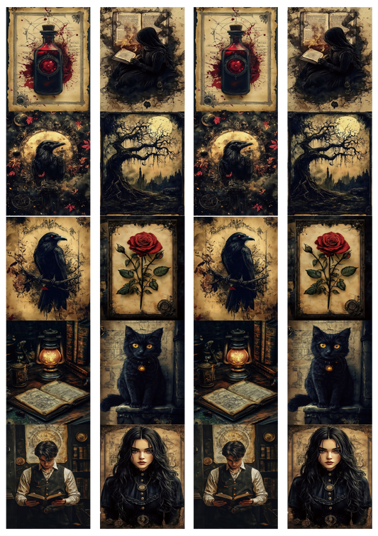 A49 embossed sticker