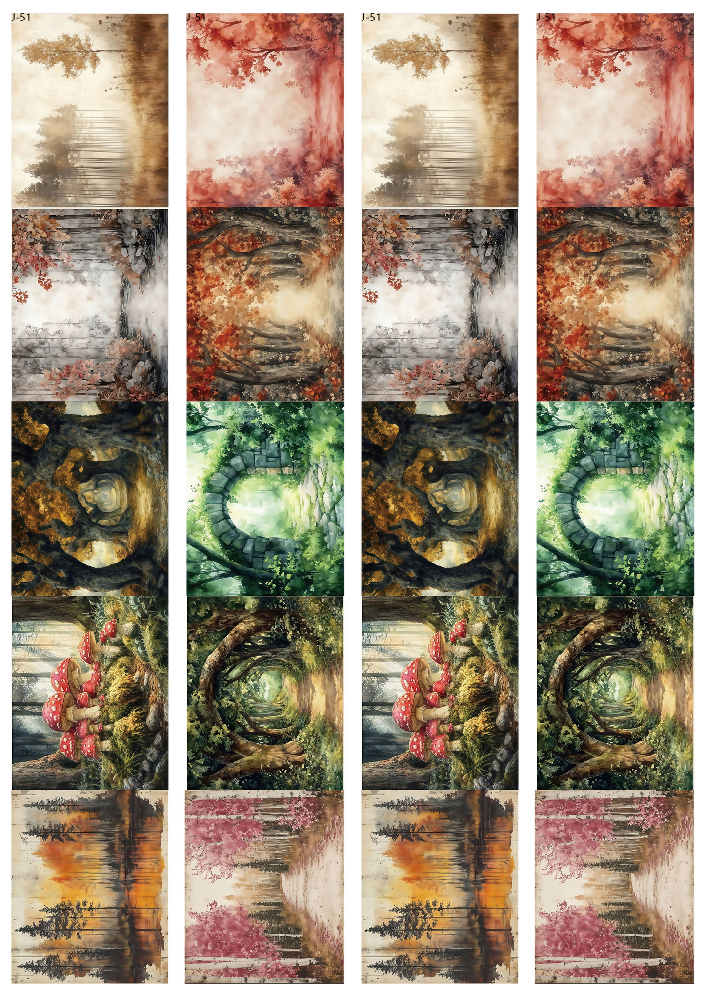 A51 embossed sticker