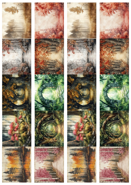 A51 embossed sticker