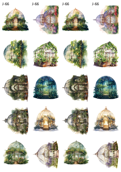 A66 embossed sticker