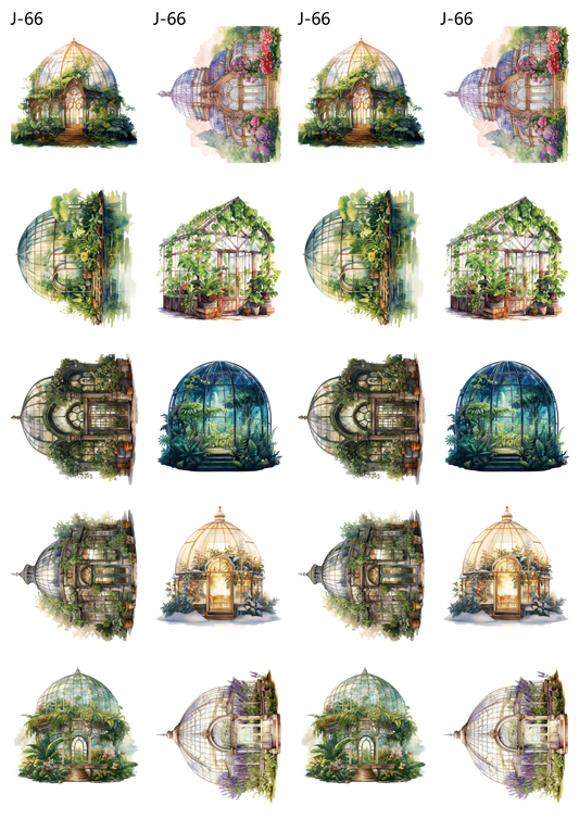 A66 embossed sticker