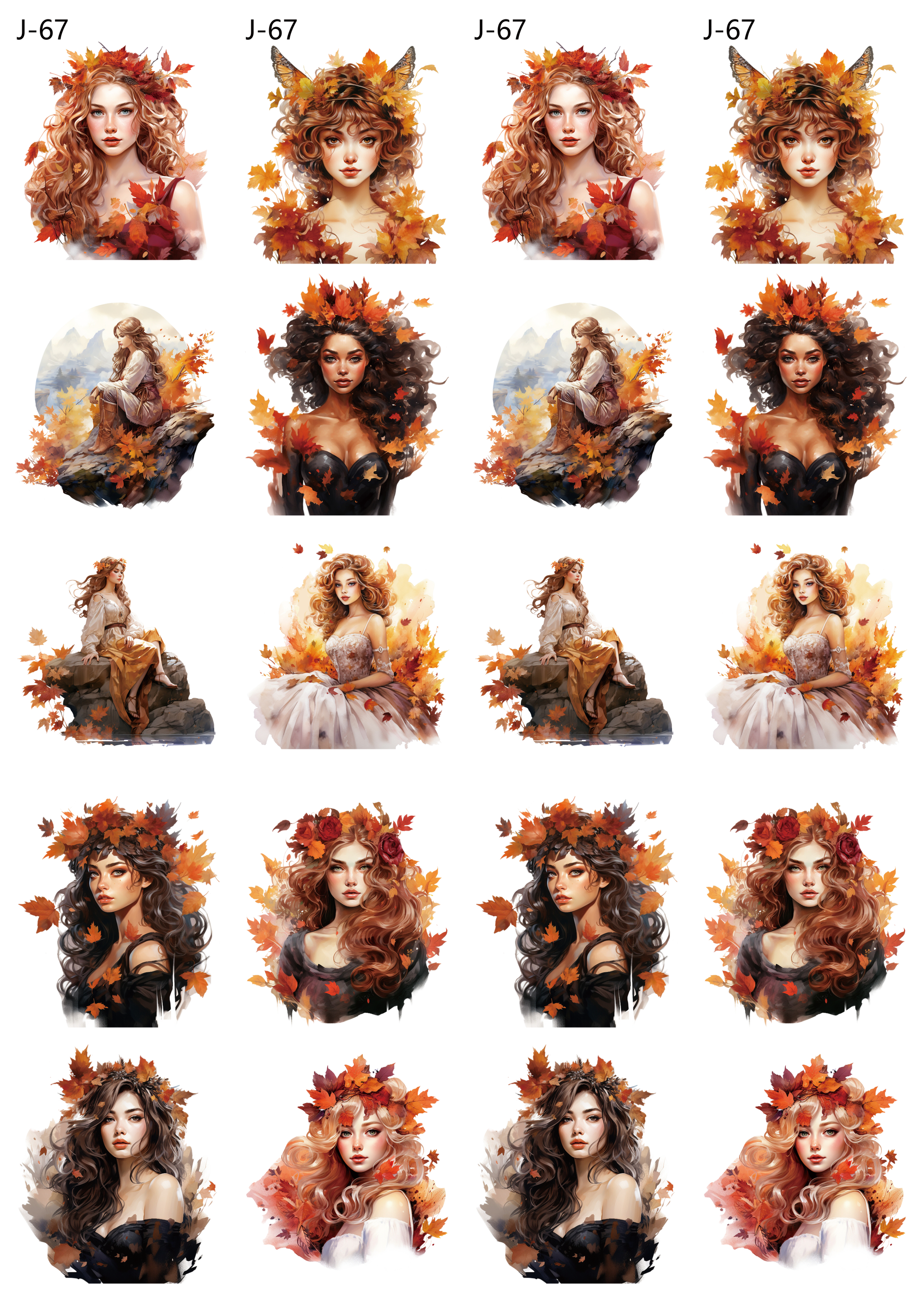 A67 embossed sticker