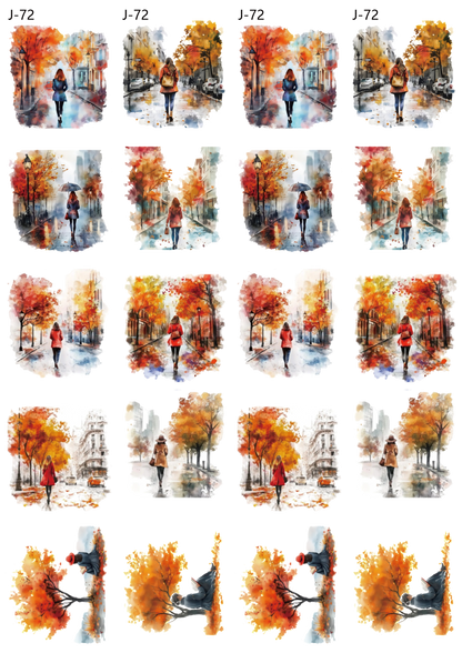 A72 embossed sticker