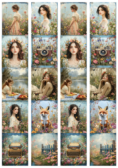 A73 embossed sticker