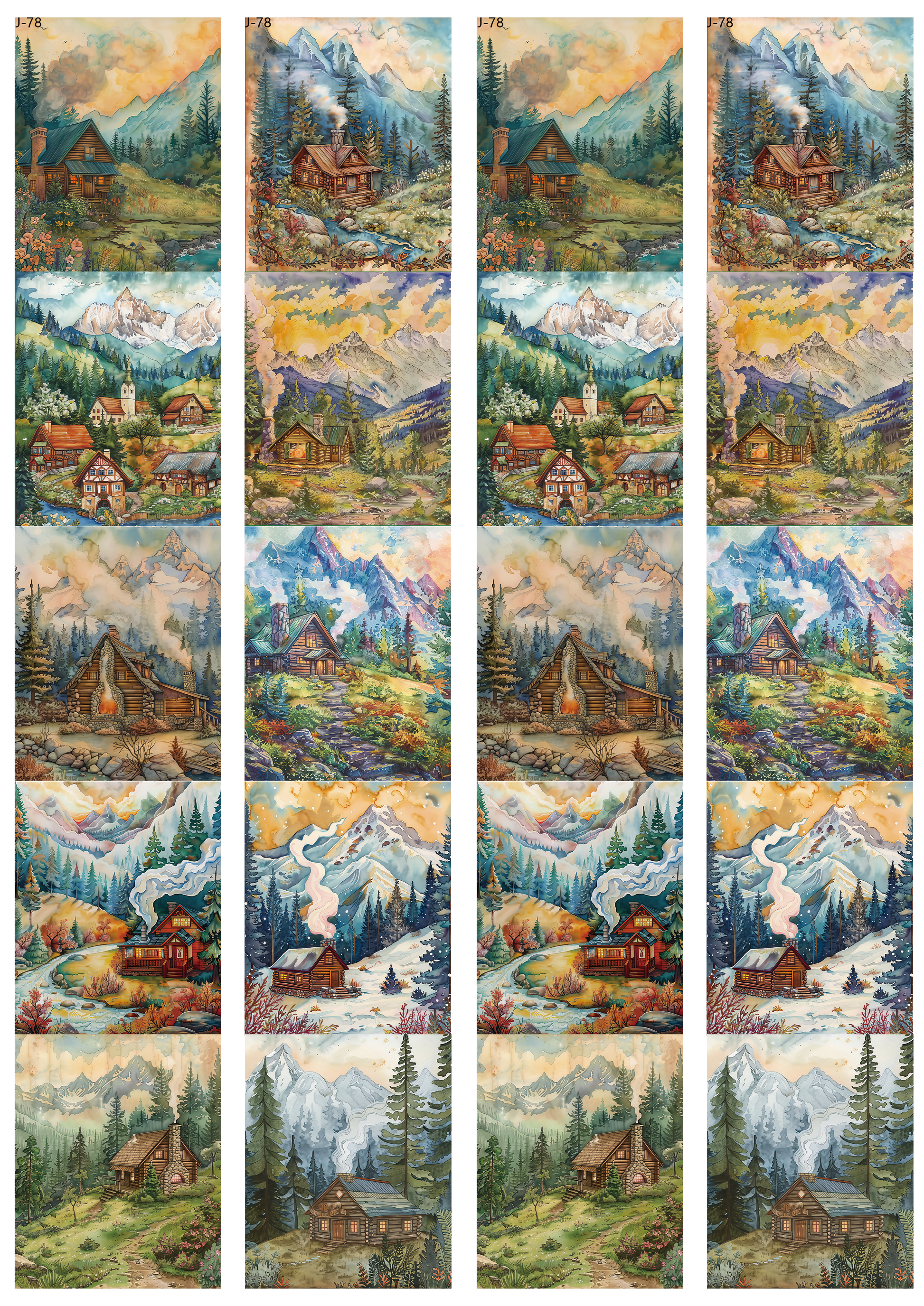 A78 embossed sticker