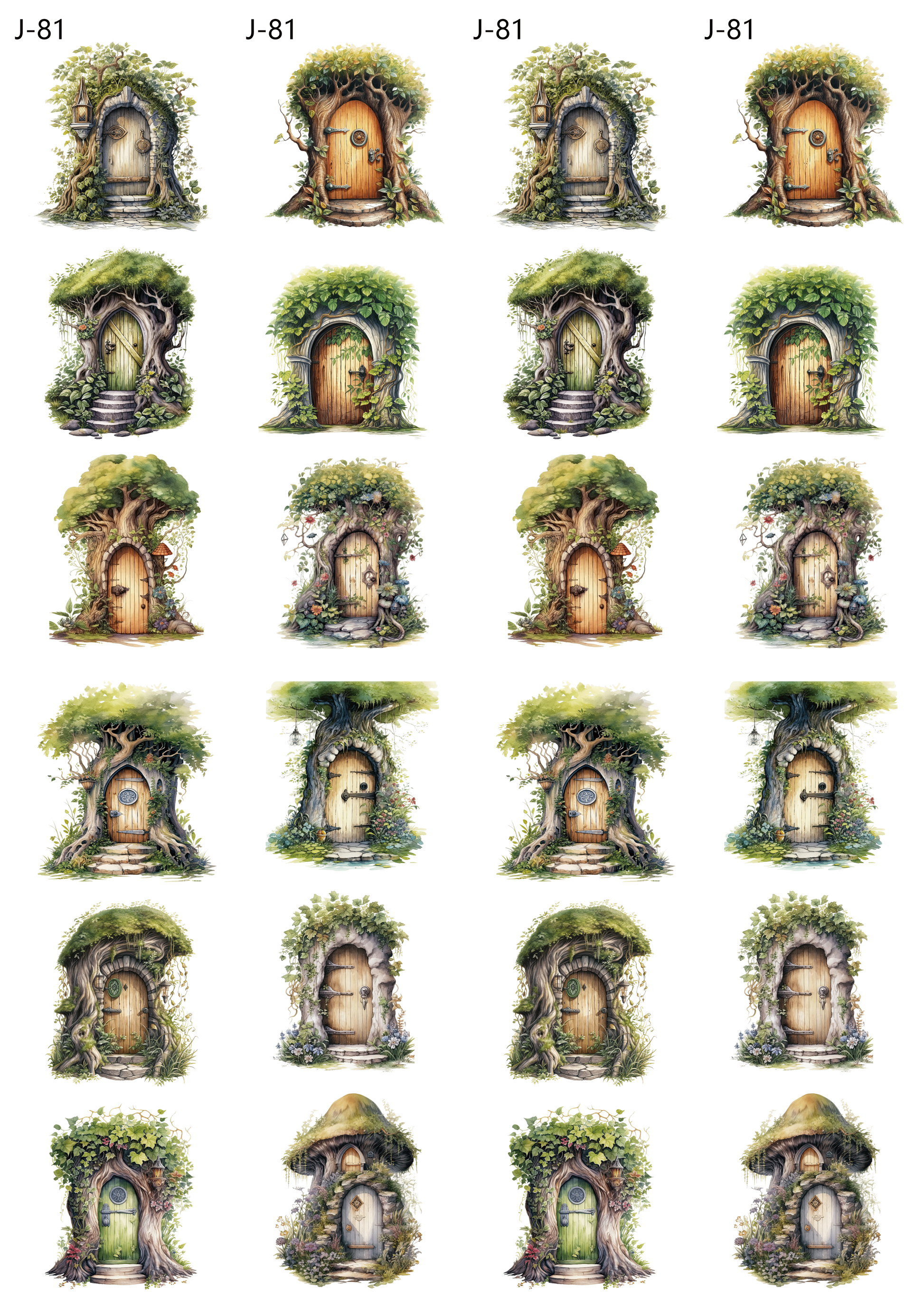 A81 embossed sticker