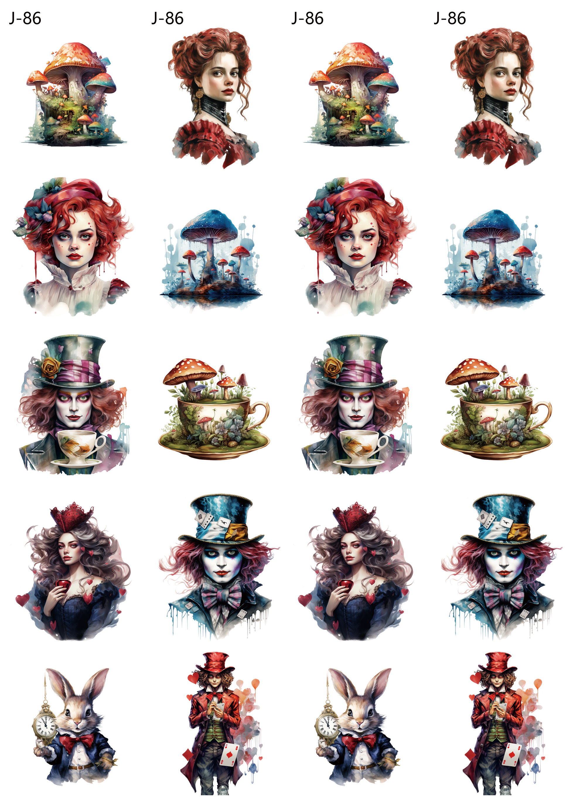 A86 embossed sticker