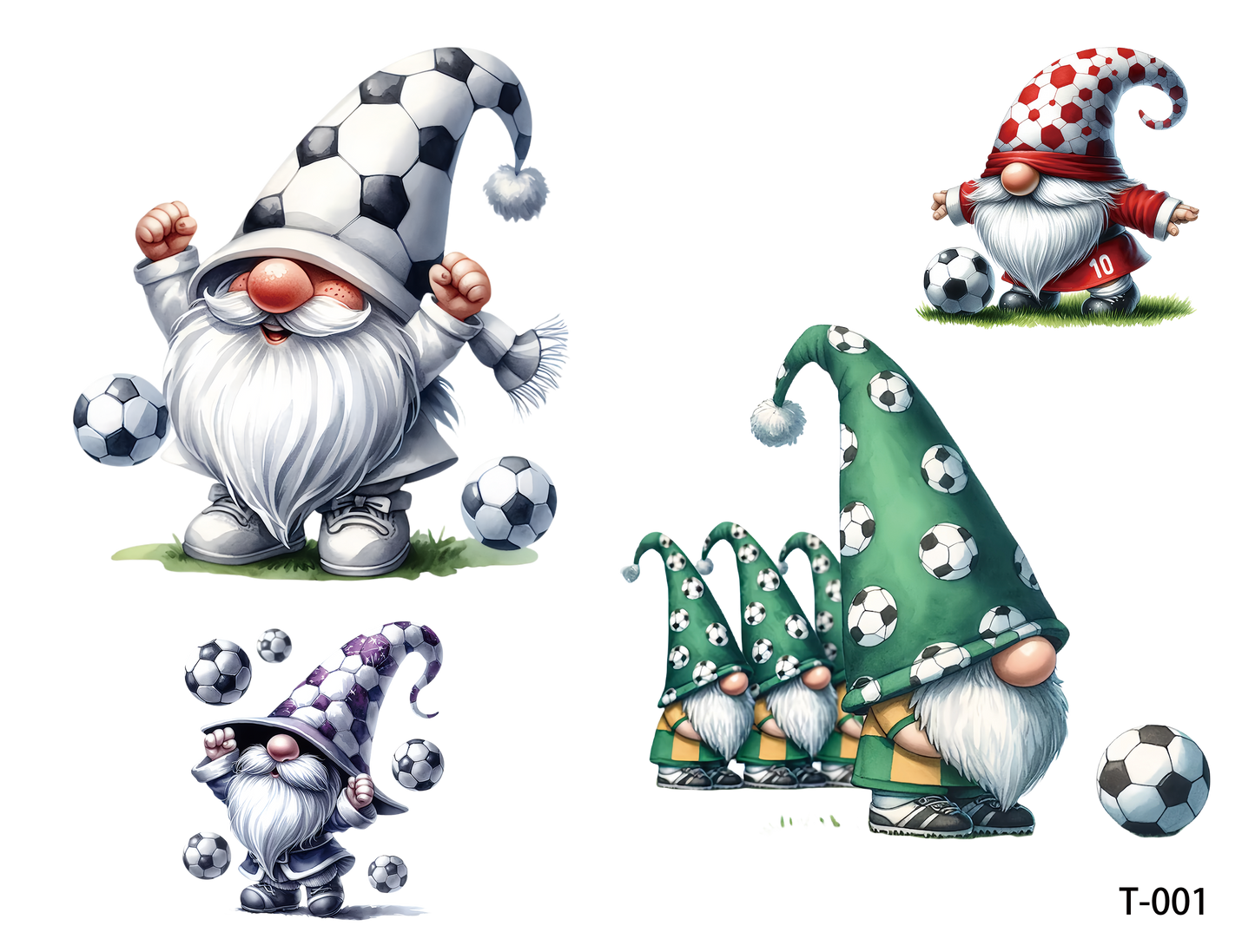 T001-T010 3D pre-cut embossed sticker 1pcs(4.92*3.74 inch) T001