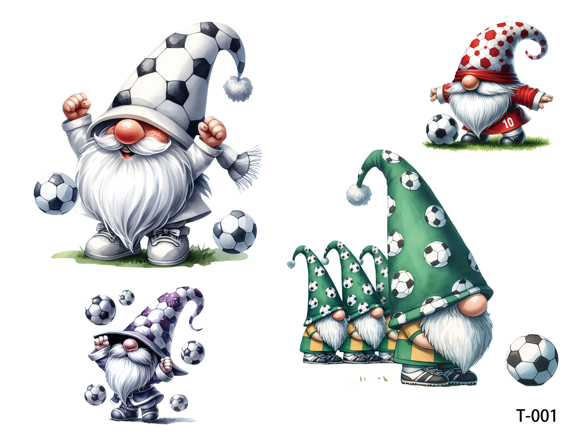 T001-T010 3D pre-cut embossed sticker 1pcs(4.92*3.74 inch) T001