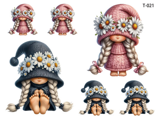 T021-T030 3D pre-cut embossed sticker 1pcs(4.92*3.74 inch) T021