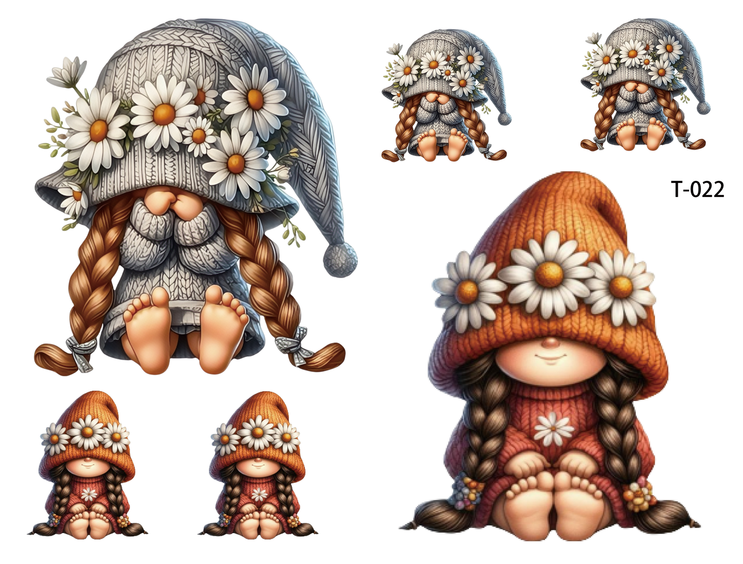 T021-T030 3D pre-cut embossed sticker 1pcs(4.92*3.74 inch) T022