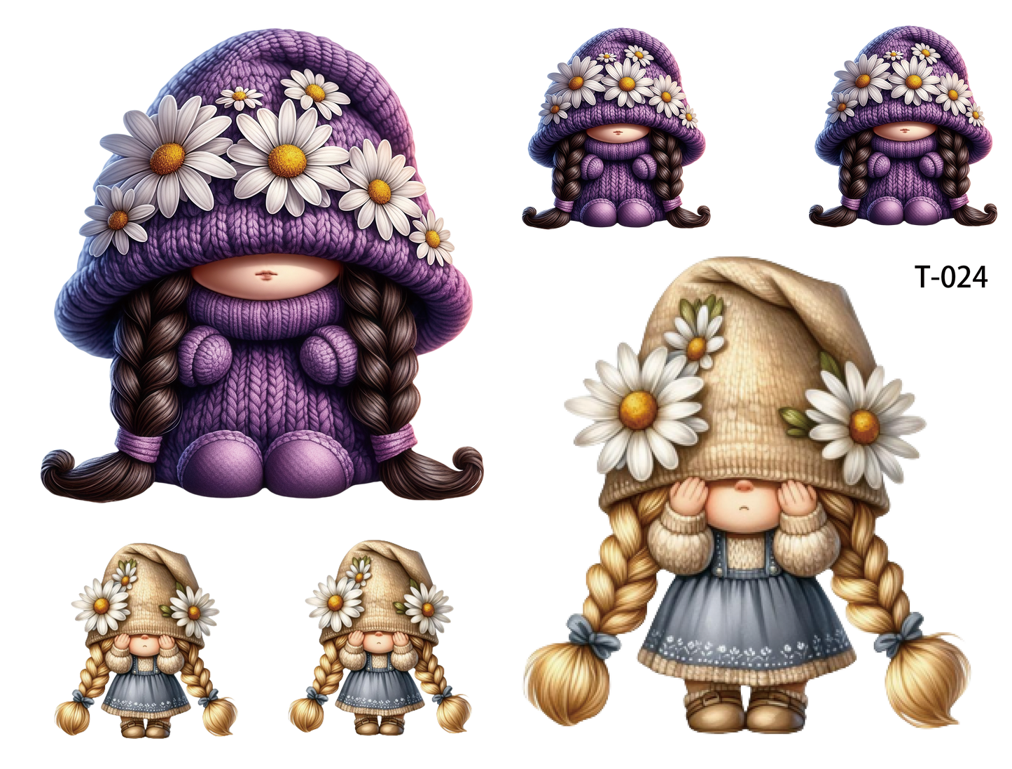 T021-T030 3D pre-cut embossed sticker 1pcs(4.92*3.74 inch) T024