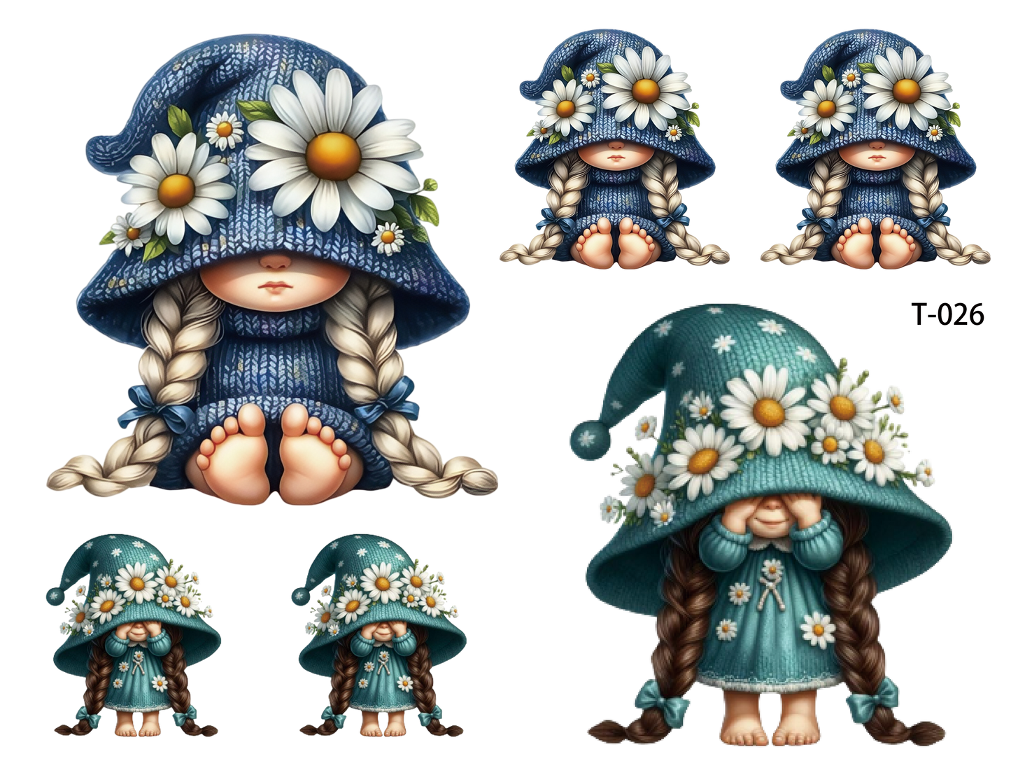 T021-T030 3D pre-cut embossed sticker 1pcs(4.92*3.74 inch) T026