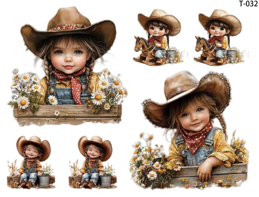 T031-T038 3D pre-cut embossed sticker 1pcs(4.92*3.74 inch) T032