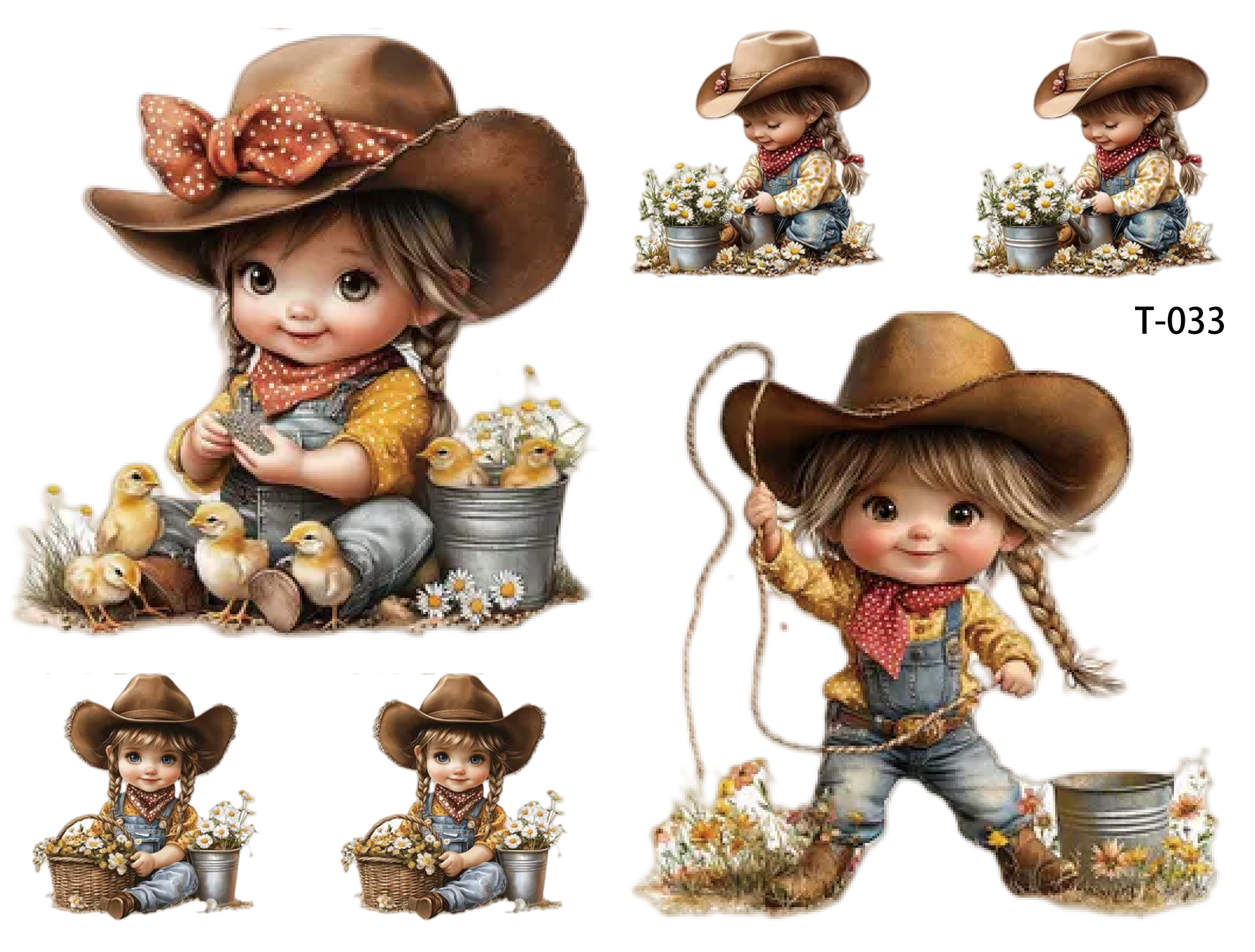 T031-T038 3D pre-cut embossed sticker 1pcs(4.92*3.74 inch) T033