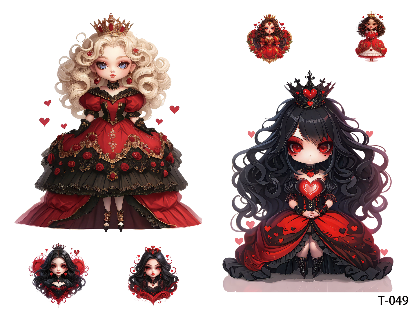 T041-T050 3D pre-cut embossed sticker 1pcs(4.92*3.74 inch) T049