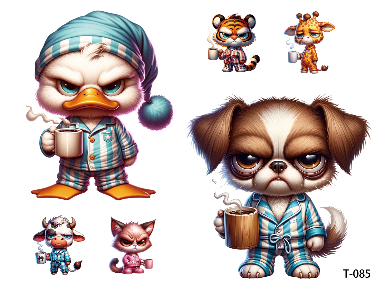 T081-T090 3D pre-cut embossed sticker 1pcs(4.92*3.74 inch) T085