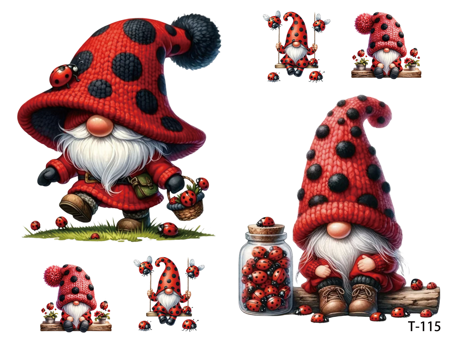 T111-T120 3D pre-cut embossed sticker 1pcs(4.92*3.74 inch) T115