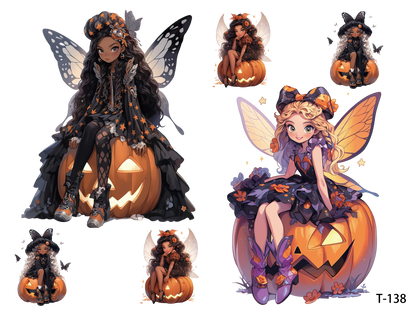 T131-T140 3D pre-cut embossed sticker 1pcs(4.92*3.74 inch) T138