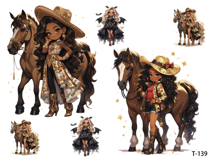 T131-T140 3D pre-cut embossed sticker 1pcs(4.92*3.74 inch) T139