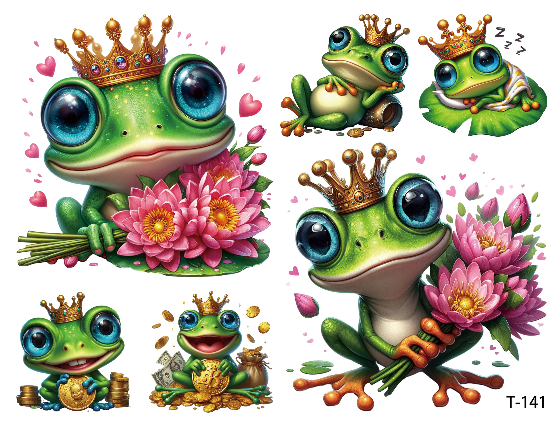 T141-T150 3D pre-cut embossed sticker 1pcs(4.92*3.74 inch) T141