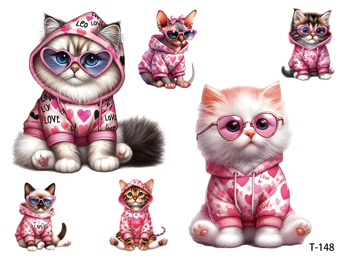 T141-T150 3D pre-cut embossed sticker 1pcs(4.92*3.74 inch) T148