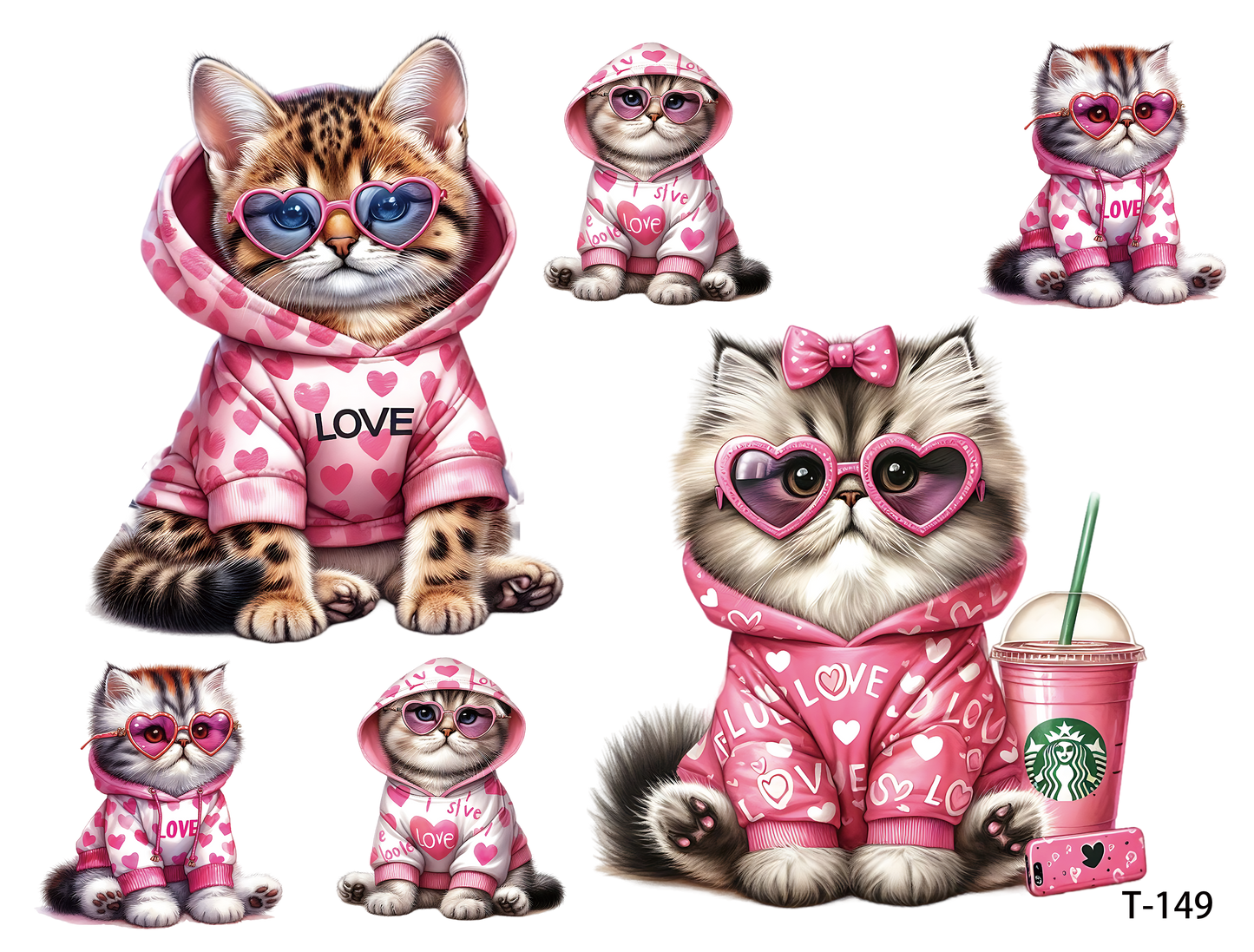 T141-T150 3D pre-cut embossed sticker 1pcs(4.92*3.74 inch) T149