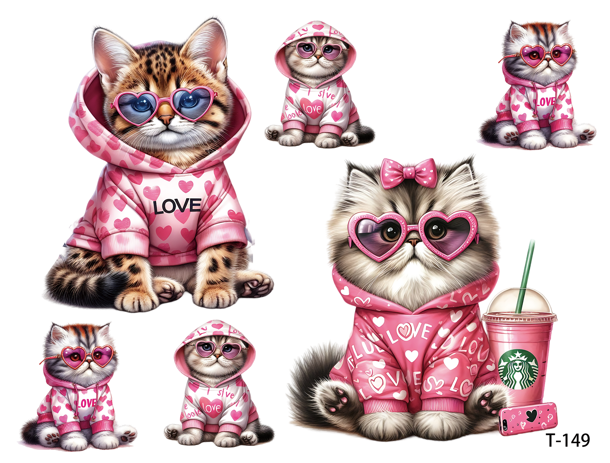 T141-T150 3D pre-cut embossed sticker 1pcs(4.92*3.74 inch) T149