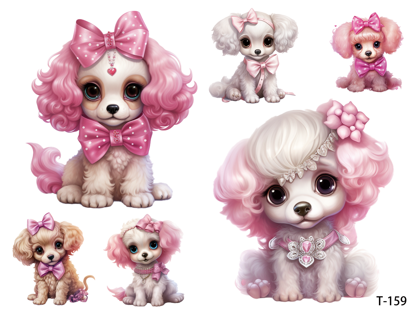 T151-T160 3D pre-cut embossed sticker 1pcs(4.92*3.74 inch) T159