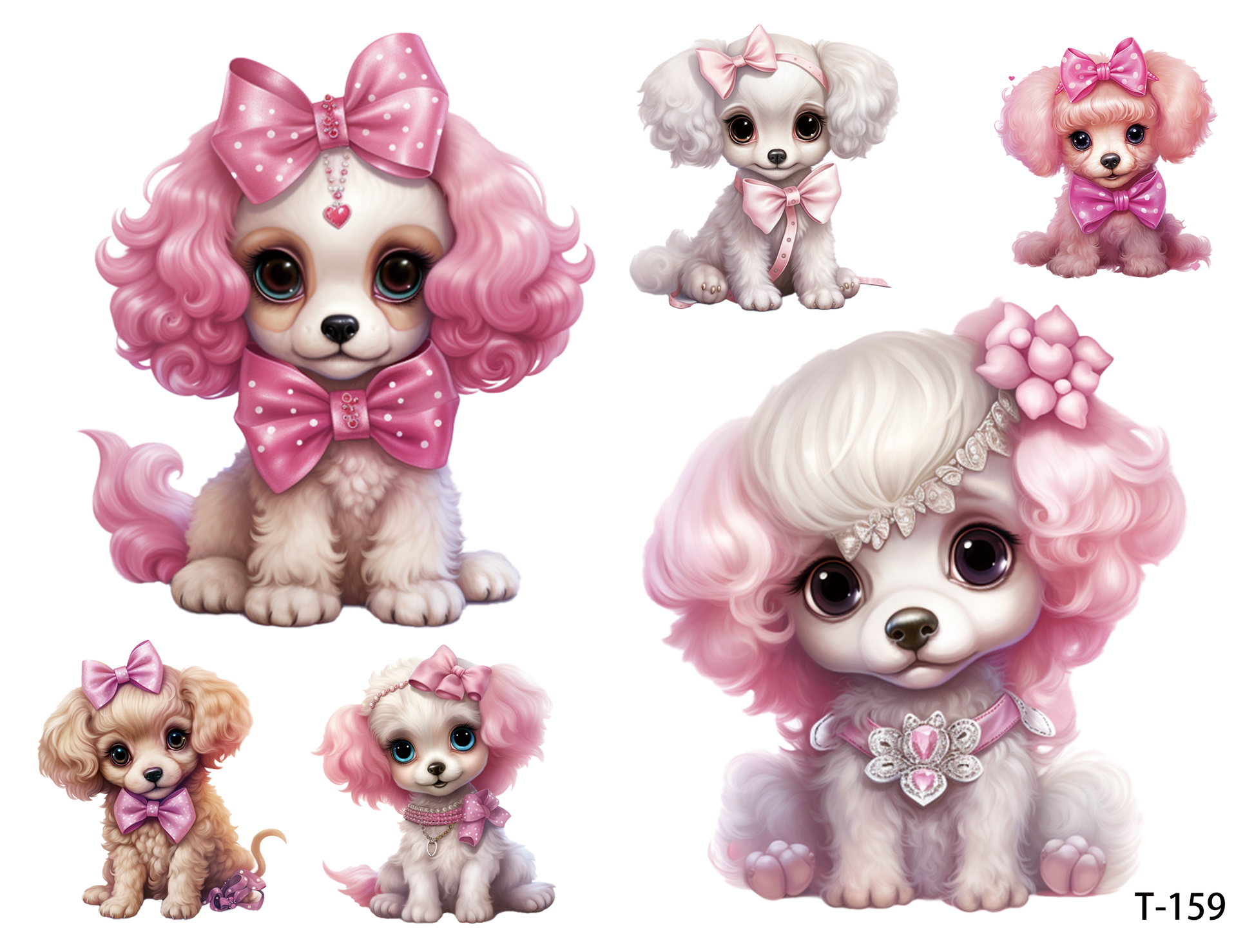 T151-T160 3D pre-cut embossed sticker 1pcs(4.92*3.74 inch) T159