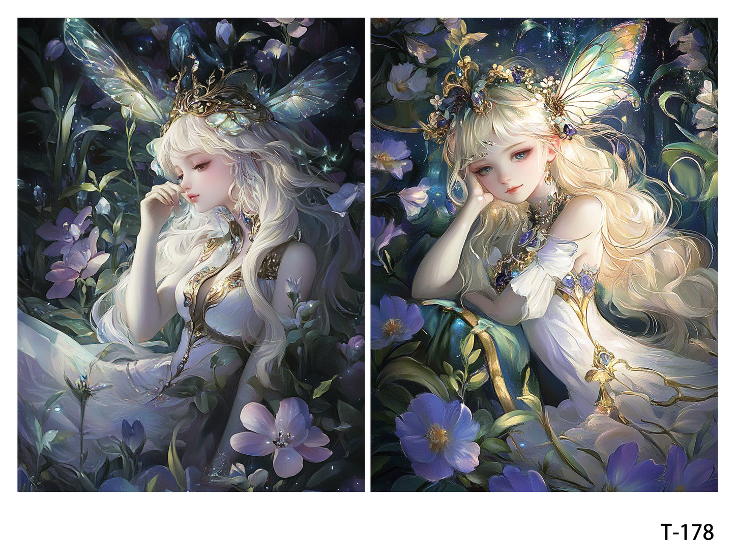 T171-T180 3D pre-cut embossed sticker 1pcs(4.92*3.74 inch) T178